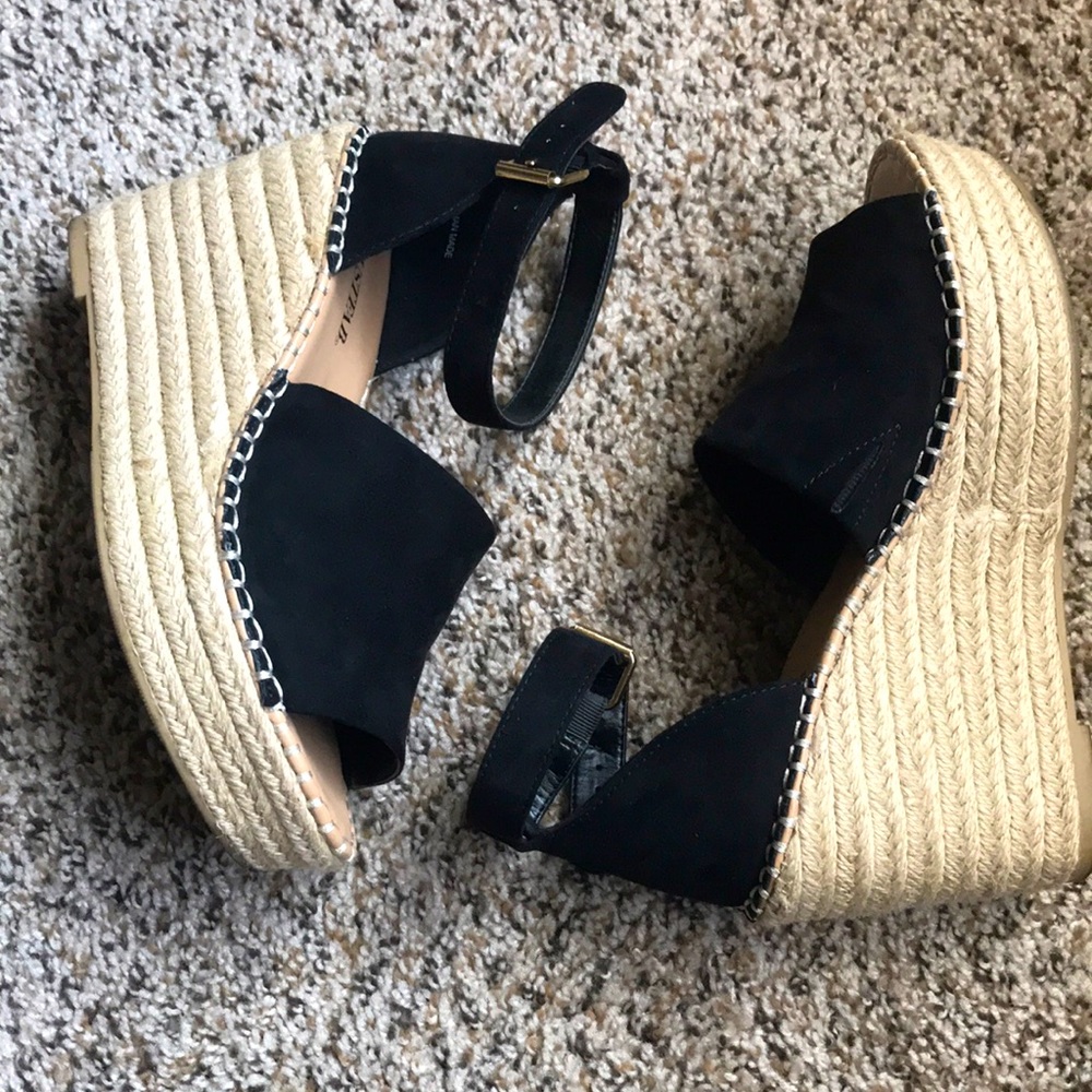 Black Espidralle wedges